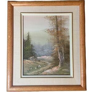 Phillip Cantrell Signed Original Impressionist Landscape Oil Painting